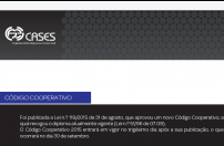 Newsletter CASES - Novo Código Cooperativo