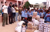 Apoio da FENACOOP na Campanha de “Combate à Má Nutrição nas escola de Cabo Verde” 